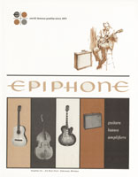1962 Epiphone catalogue