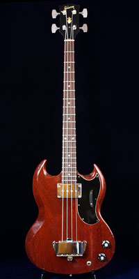 1969 Gibson EB-0 bass, cherry finish