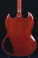 1969 Gibson EB0. Body detail
