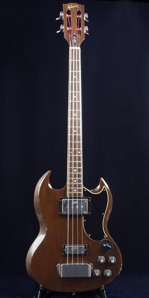 1971 Gibson EB3 bass Body detail