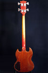 1972 Gibson EB-3L bass. Body detail
