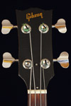 1972 Gibson EB0. Solid headstock with silk-screened Gibson logo