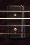 1974 Gibson Ripper bass. Body detail