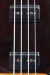 1976 Gibson L9-S Ripperbass. Body detail - humbucker pickup