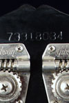 1978 Gibson L9-S Ripper bass. Body detail