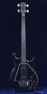 1978 Gibson L9-S Ripper bass, ebony finish
