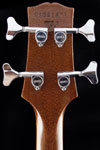 2001 Gibson Les Paul Standard bass. Reverse of headstock with Grover tuning keys