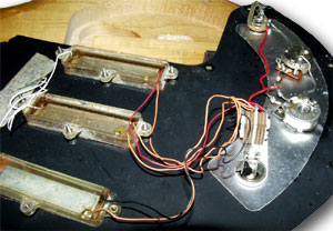 Gibson G3 bass pickups and wiring