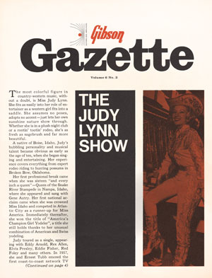 Gibson Gazette - Vol 6 No 2 - 1966