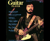 John Entwistle on the cover of November 1975 Guitar Player