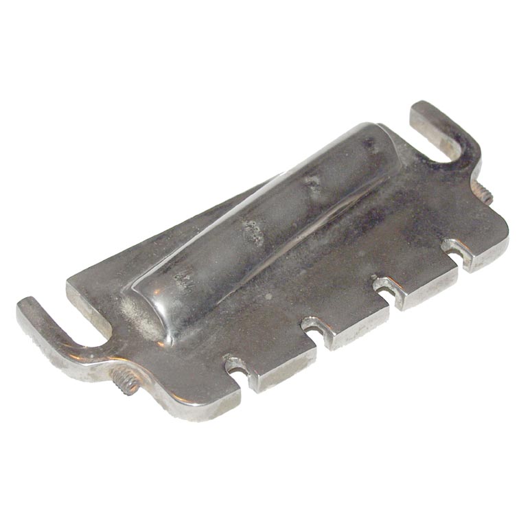 Gibson bass bar bridge - top view