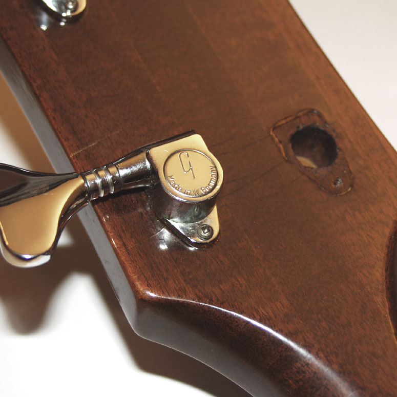 Schaller M4 tuners, for solid headstock (1967 onwards)