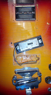 1965 Gibson EB3 bass guitar case
