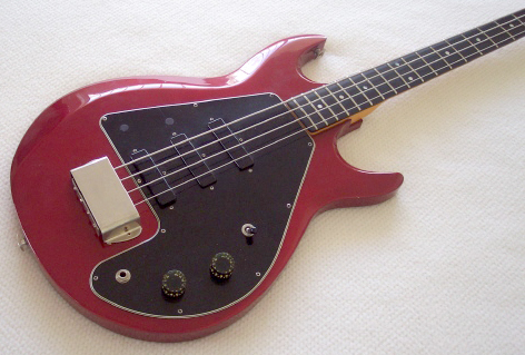 1982 Candy Apple Red G3 bass