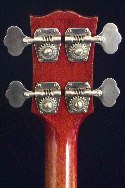 1962 Gibson EB0 - Solid headstock and Kluson 538 tuners
