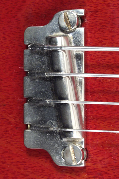 1962 Gibson EB0 - Nickel bar bridge humbucker pickup with nickel cover