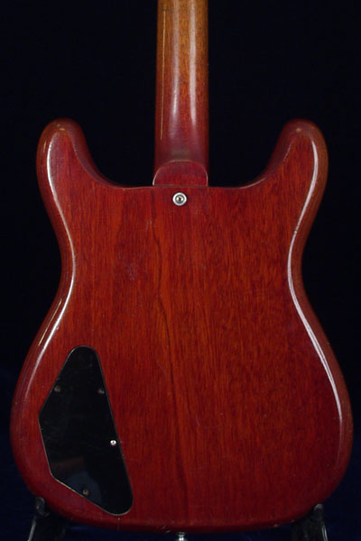 1962 Epiphone Newport Deluxe bass. Body detail