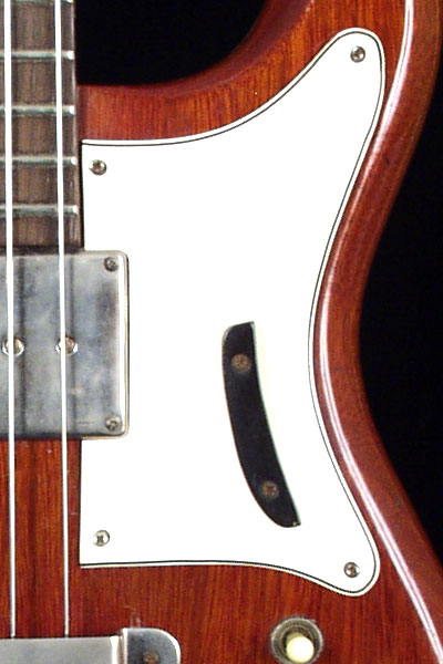 1962 Epiphone Newport Deluxe bass. Nickel hand rest.