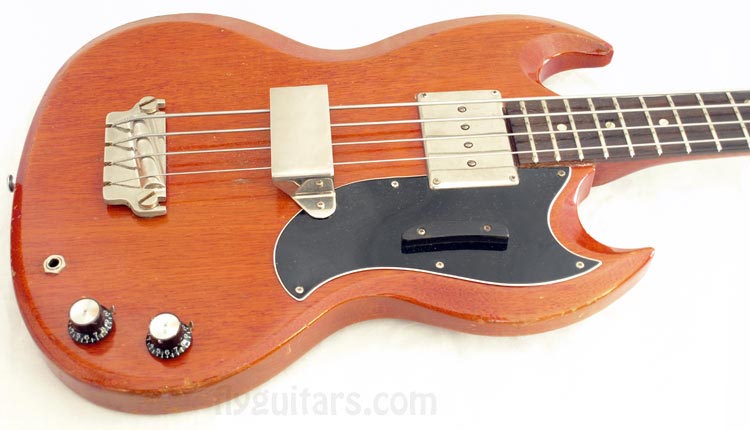 1964 Gibson EB-0 bass, cherry finish