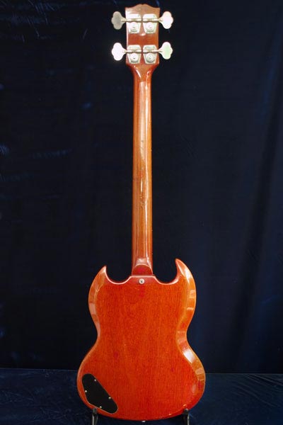 1964 Gibson EB0 reverse body detail