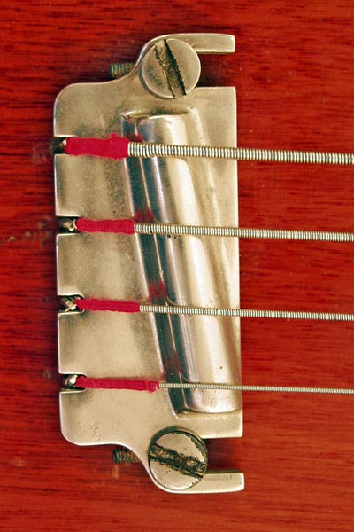 1964 Gibson EB0 bridge