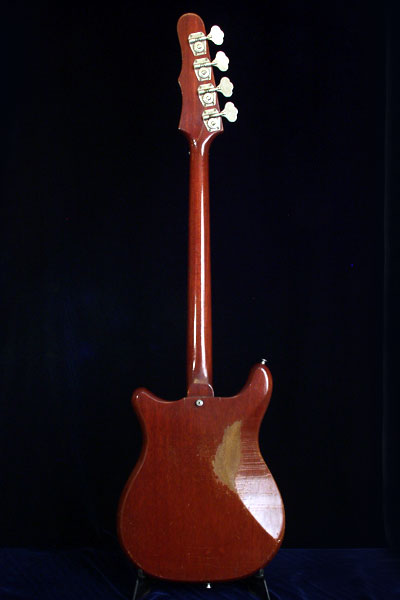 1965 Epiphone Newport bass. Body detail