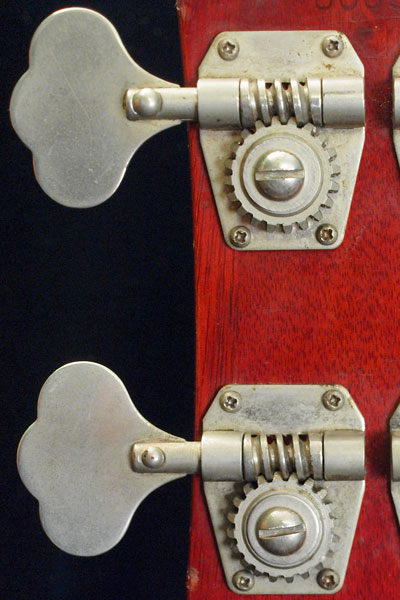 1966 Gibson EB0 nickel plated Kluson 538 tuning keys
