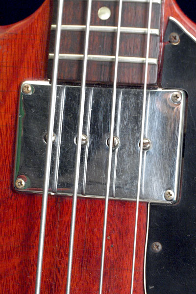 1966 Gibson EB0 humbucker pickup with nickel cover