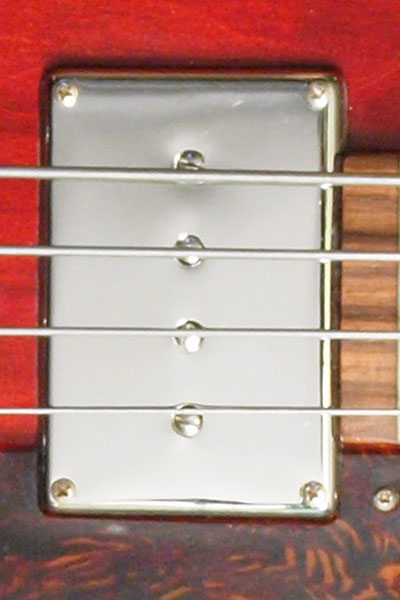 1967 Epiphone Rivoli humbucker pickup with chrome-plated cover