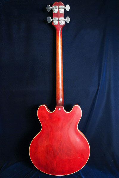 1967 Epiphone Rivoli reverse body detail