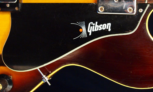 1968 Gibson EB2D bass pickguard