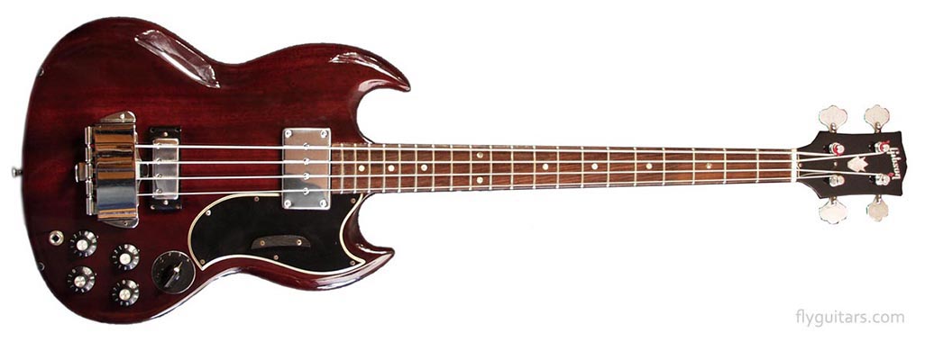 1969 Gibson EB3 bass, Cherry finish