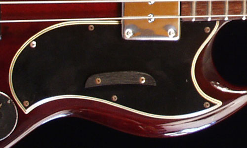 1969 Gibson EB3 bass pickguard