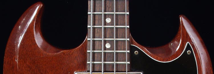 1968-70 Gibson EB bass body cutaway