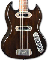1971 Gibson SB-400 bass, walnut finish