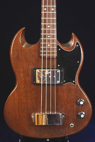 1972 Gibson EB0 body detail