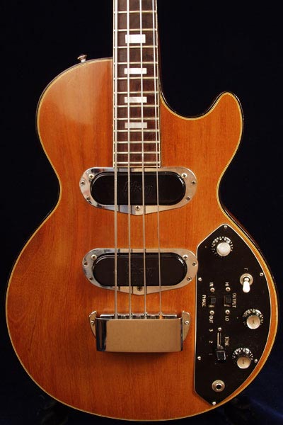 1972 Gibson Les Paul bass body detail