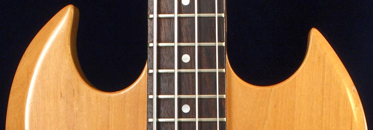 1971-74 Gibson EB bass body cutaway