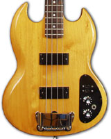 1973 Gibson SB-450 bass, natural finish