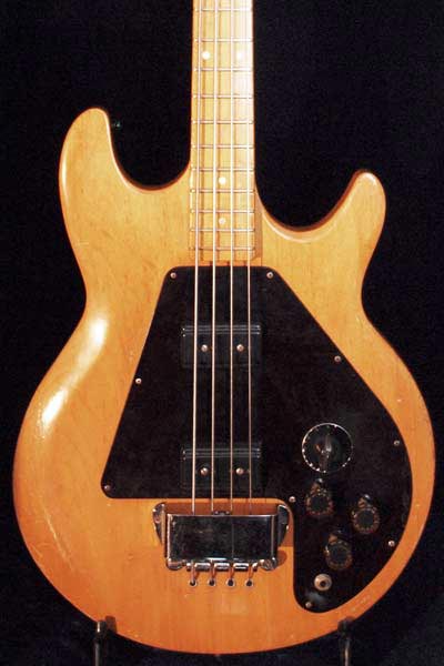 1974 Gibson Ripper bass. Body detail