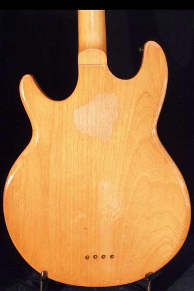 1974 Gibson Ripper bass. Body detail