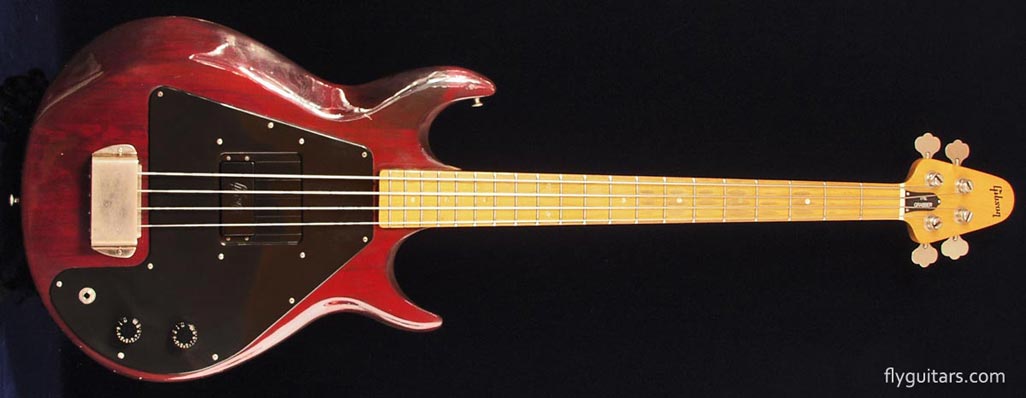 1975 Gibson Grabber bass, Wine Red finish