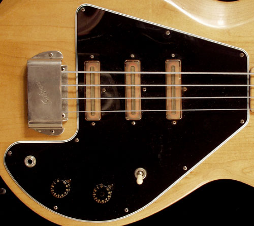1976 Gibson G3 bass pickguard