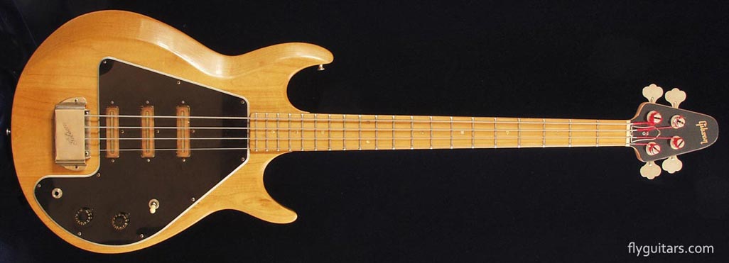 1976 Gibson G-3 bass, maple gloss finish