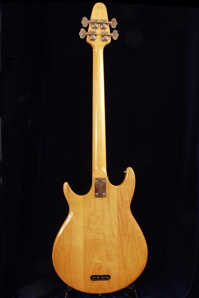1976 Gibson G3 bass. Body detail.