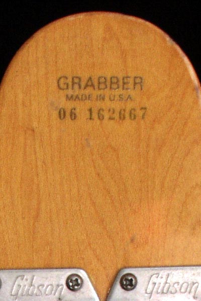 1977 Gibson Grabber bass. Serial number detail