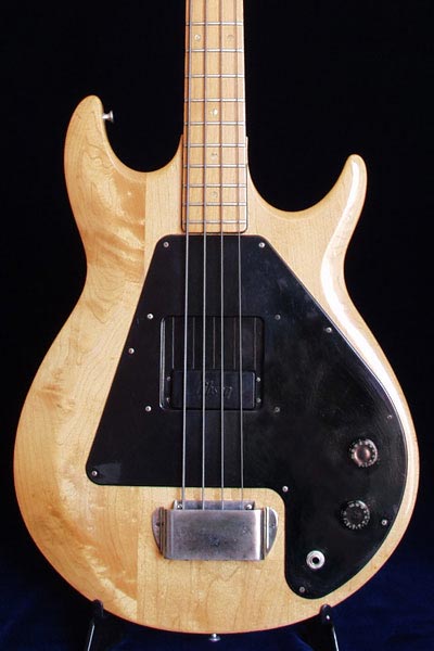 1977 Gibson Grabber bass. Body detail