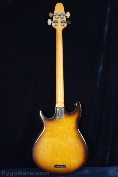 1978 Gibson G3 bass. Reverse body detail
