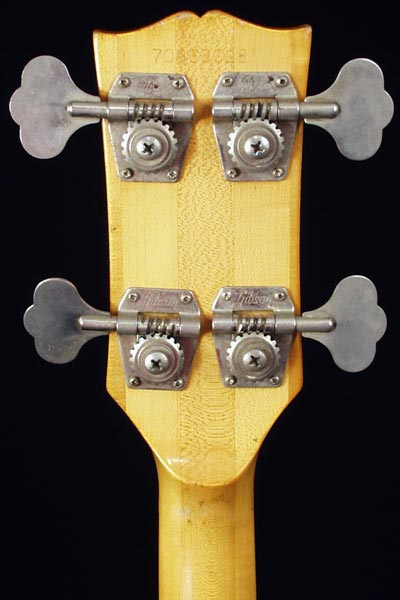 1978 Gibson RD Standard. Rear headstock detail