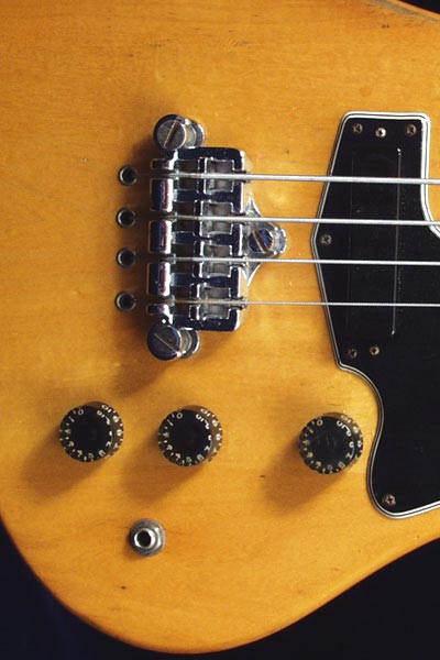 1978 Gibson RD Standard. Body detail - switch details